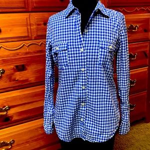 Long sleeve plaid shirt Size Small
